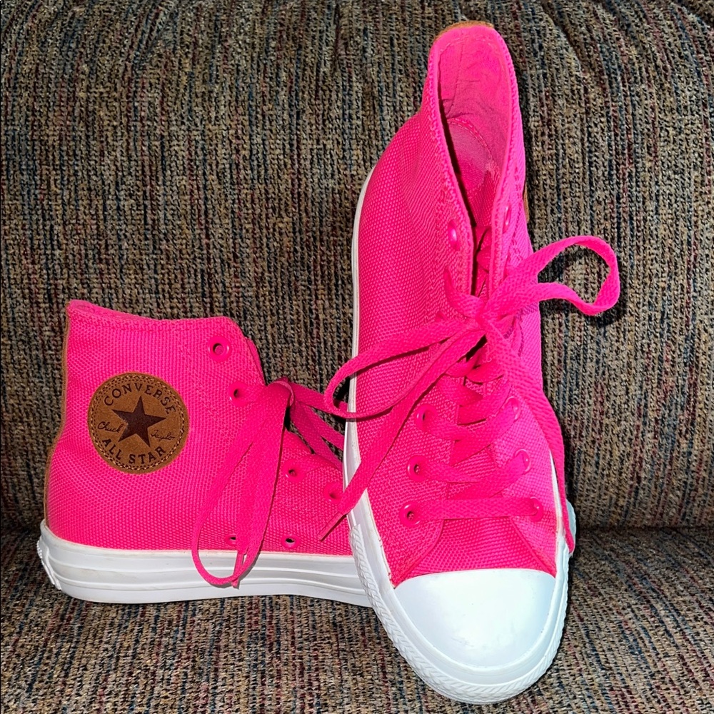 Converse Women's Pink High-Top Sneakers